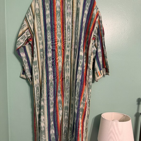 UNWORN | Free People Mercado Stripe Kimono In Blue/Combo - Picture 5 of 7
